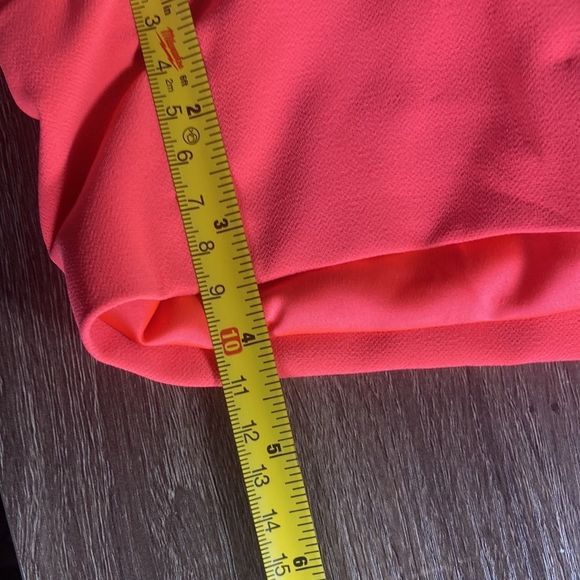Jay Godfrey Brunet Romper in Neon Coral Womens Size 4 - Picture 13 of 16